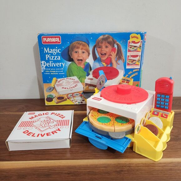 Playskool Vintage Magic Pizza Delivery Store Pretend...